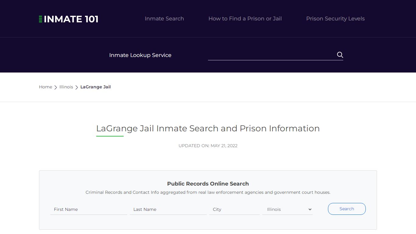 LaGrange Jail Inmate Search, Visitation, Phone no ...