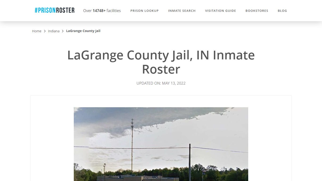 LaGrange County Jail, IN Inmate Roster - Prisonroster